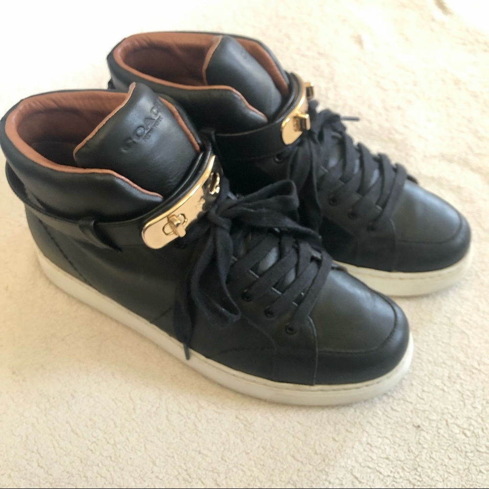 Coach Richmond Soft Napa #Q7091 Black 8.5B - Picture 5 of 10